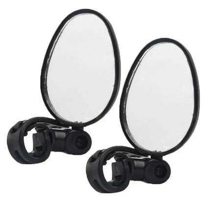 Universal Bicycle & Motorcycle Rearview Mirror | 360° Rotatable Adjustable Handlebar Mirror