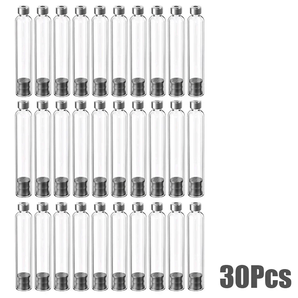 10/30/50pcs 3ml Insulin Cartridges — Sterile Disposable Cassette Bottles with Independent Packaging Sleeves for Injection
