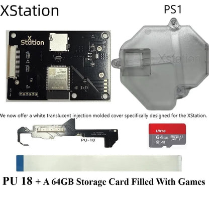 XStation Optical Disc Drive Emulator (PICOSTATION) — PS1/PS2/PS3 Modular ODE for PlayStation