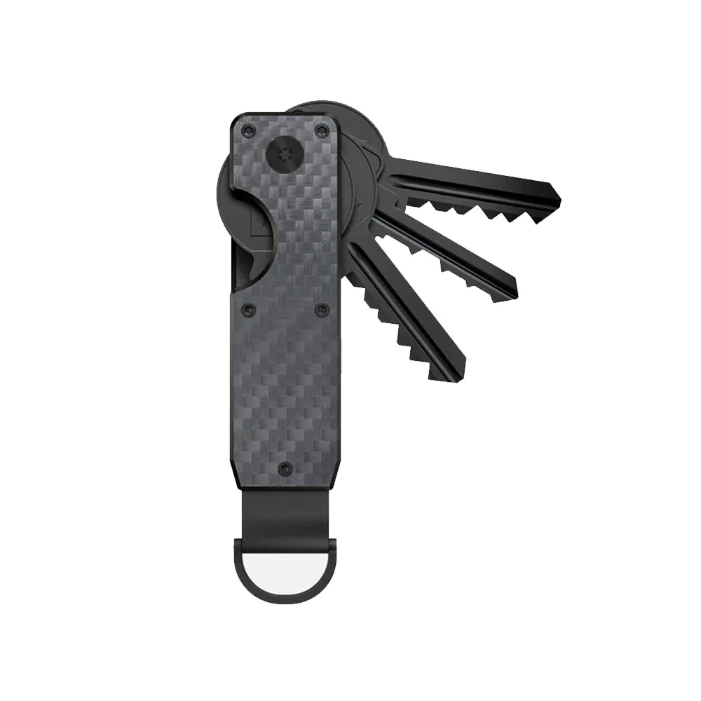 Compact Metal Key Organizer – Minimalist Key Case Holder for 2-6 Keys, Secure Keychain