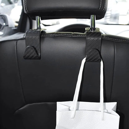Car Back Seat Hook Phone Holder - Headrest Stand for iPhone, Samsung & All Phones