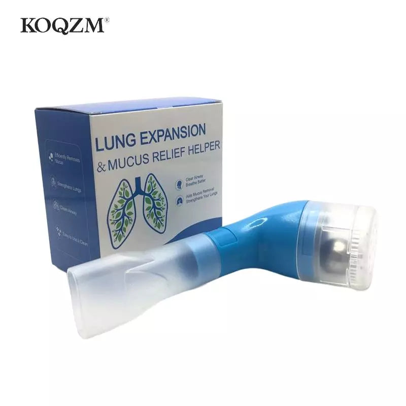 NEW Mucus Removal Device - Lung Expander & Respiratory Trainer for Phlegm Removal and Drug-Free OPEP Therapy