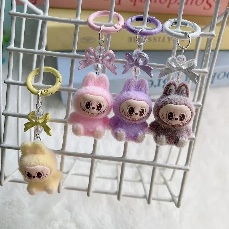 Cartoon Key Ring – Cute Backpack Pendant Gift for Students and Couples