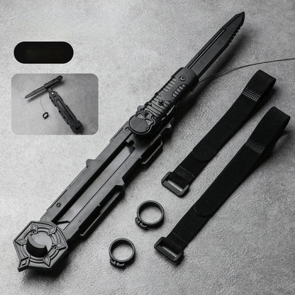 Assassin Sleeve Sword Toy - Retractable Rotating Blade Cosplay Prop for Kids, Interactive Game Play & Birthday Party Gift