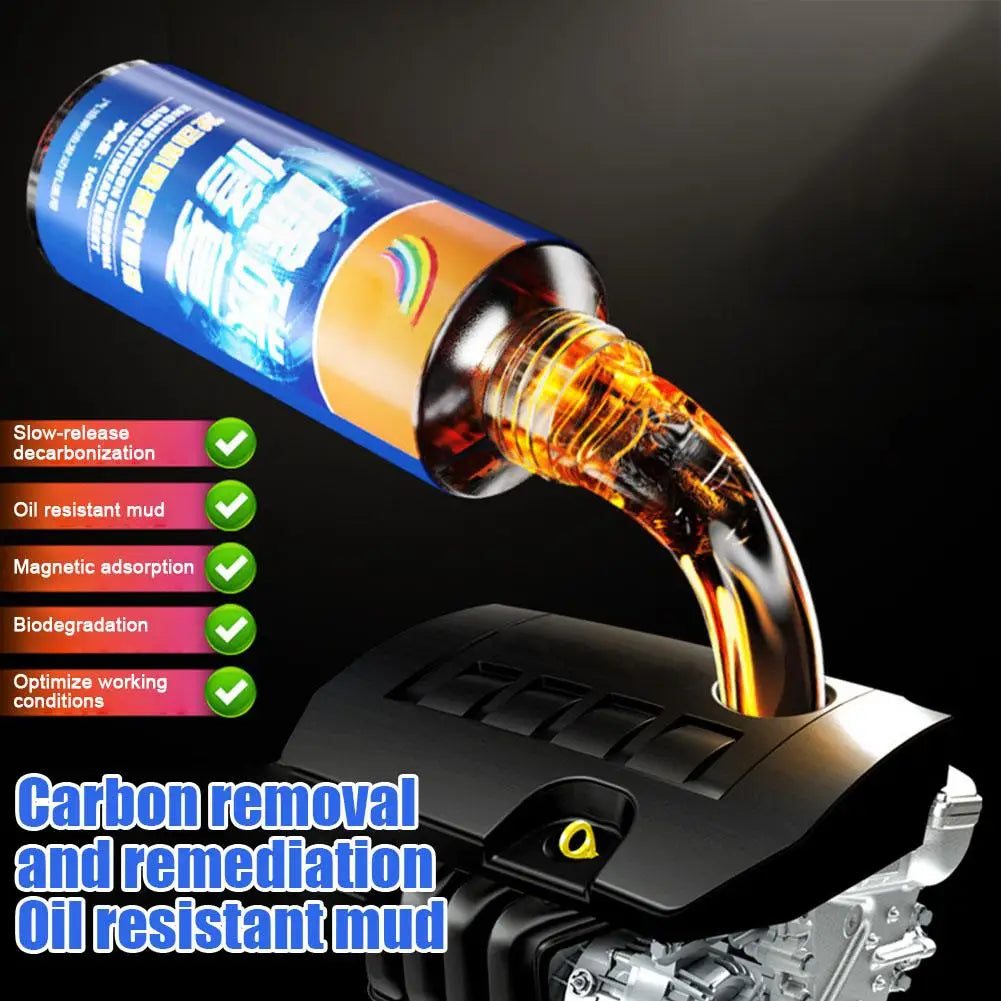 100ml Engine Carbon Removal Repair Agent | Highly Effective Oil Reduction, Engine Protectant, Anti-Wear & Anti-Shaking