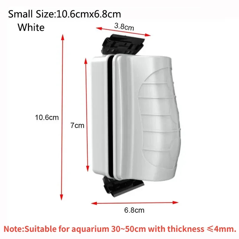 Magnetic Aquarium Fish Tank Brush – Floating Glass Cleaner & Algae Scraper, Aquarium Accessories