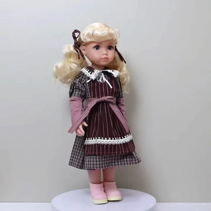 17-Inch Fashion Doll Toys – Realistic Vinyl Figures, Birthday Gift & Collectible Toy for Kids and Girls