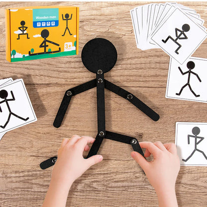 Montessori DIY Puzzle Toy – Educational Early Learning Game for Preschool Children, Fine Motor Skills Training