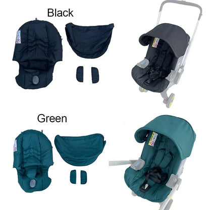 COLU KID® Stroller Accessories — Seat Cushion, Change Kit & Sunshade for Doona FooFoo Car Seat Strollers
