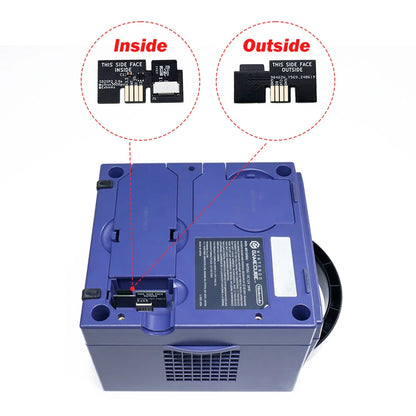 SD2SP2 V2.0 TF Card Adapter – GameCube Serial Port 2 SD Loader, Smooth Playback, Low CPU Usage