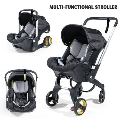 Portable Foldable Baby Stroller — Bidirectional Wagon for Easy Travel
