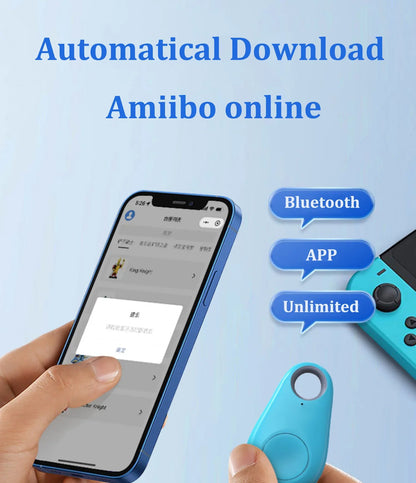 Amiibo NFC Smart Simulator Card – Pixl Infinite NFC Character Reader for Zelda Tears of the Kingdom & Breath of the Wild Game Accessory