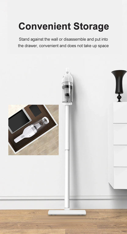 Handheld Rechargeable Vacuum Cleaner – Portable Wireless Dual-Purpose Car & Home Dust Catcher 10000PA