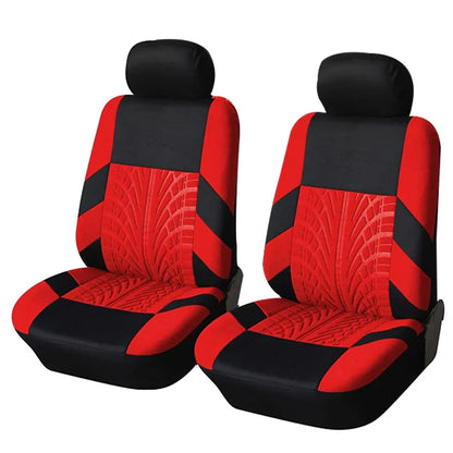 Customizable Four Seasons Universal Polyester Full Set Car Seat Covers – All-Season Automotive Interior Protection for Cars, SUVs & Vans