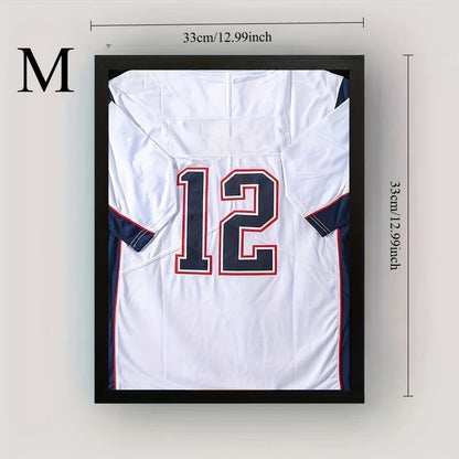 DIY Magnetic Flip Cover Display Box - Jersey Shirt Collection Storage Case for Home Decoration & Memorabilia