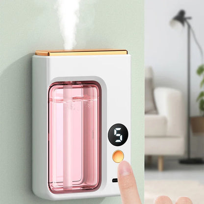 50ml Desktop Aromatherapy Oil Diffuser Machine – USB Smart Air Purifier with Display – Car Air Freshener and Home Bathroom Deodorizer