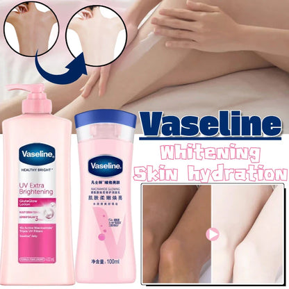 Whitening & Moisturizing Vaseline Body Lotion – Niacinamide Brightening Skin Lotion, 100ml/400ml Options