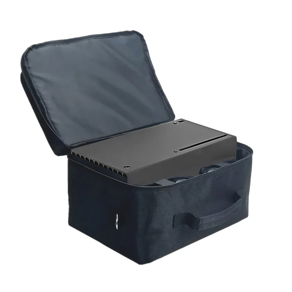 New XSX Carrying Case for Xbox Series X – Portable Shoulder Bag for Console, Gamepad & Accessories