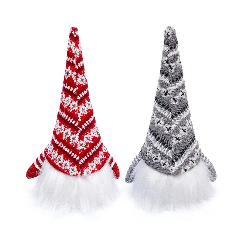 20/30cm LED Faceless Elf Gnome Doll — Christmas & New Year Light-Up Decoration for Home, Kids Gift 2025