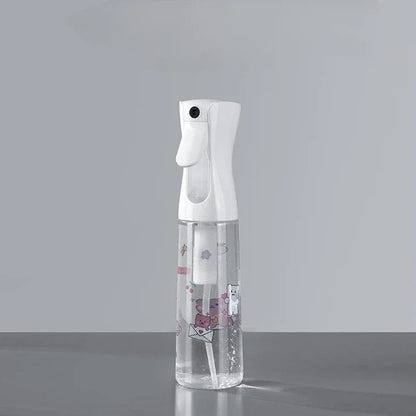Refillable Hair Spray Bottle – 200/300/500ml Continuous Mist Water Sprayer for Salon & Home Hair Care