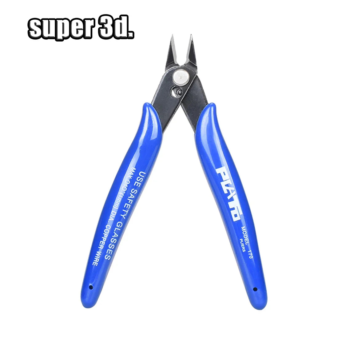 PLATO 170 Wishful Clamp Diagonal Pliers – Side Cutting Nippers & Wire Cutter for DIY Electronics & 3D Printing