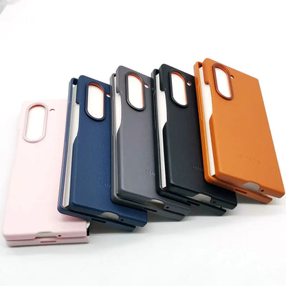 Samsung Galaxy Z Fold 7 Case – High-Quality Eco Leather Magnetic Cover with Anti-Fall Shockproof Back Protection