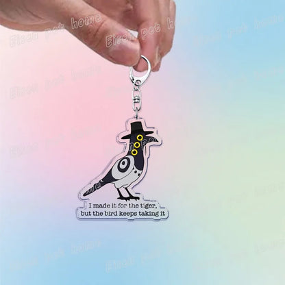 Kpop Demon Hunters Huntrix Saja Boys Keychain Bag Charm Rumi Zoey Jinu Ramen Keyring Fans Gift