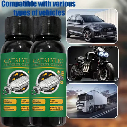 Powerful Three-Way Catalytic Converter Cleaner – Heavy Duty Car Carbon Deposit & Sludge Removal All-Purpose Engine Cleaning Solution