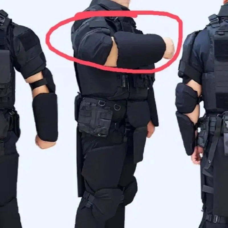 1000D Level IIIA Ballistic Forearm & Elbow Armor – Bulletproof Tactical Guards