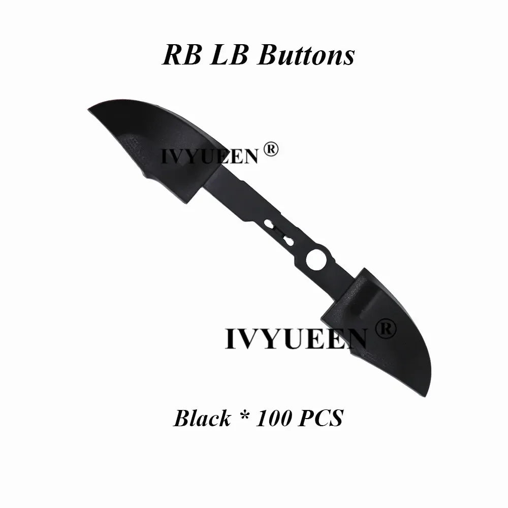 IVYUEEN 100PCS RB/LB Bumper Trigger Buttons – Middle Bar Holder for Xbox Series X|S Controller Repair Parts