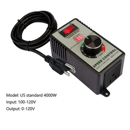 Angle Grinder Speed Controller Switch for Hand Drill & Polishing Fan - Stepless Motor Speed Control for Industrial Automation