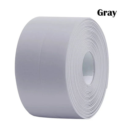 Self-Adhesive PVC Sealing Tape – Waterproof, Oil-Proof Caulk Strip for Kitchen, Bathroom, Sink & Toilet (1/2/3.2M)