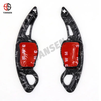 Paddle Shifter for VW Golf 5 MK5 & Golf 6 MK6 GTI | Carbon Sticker Steering Wheel Shift Accessories   2/2