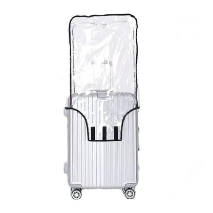 Full Transparent Luggage Cover – Waterproof, Dustproof, Durable PVC Suitcase Protector for Travel
