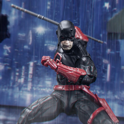 FlefToys Marvel Daredevil Action Figure — 8" Classic Red Shadowland Reborn Black, Devil Defenders Matt Murdock Legends In Stock