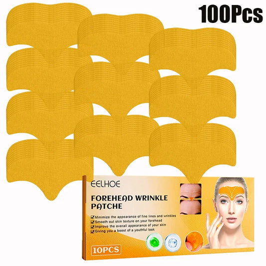 Forehead Wrinkle Patches Anti-Wrinkle Gel Pads – Natural Forehead Line Removal Facial Patches (10–100pcs)