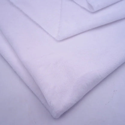 160CM/63" Wide Minky Plush Fabric – Super Soft Flannel Fabric for DIY Dolls, Toys, and Crafts, Sold by the Meter