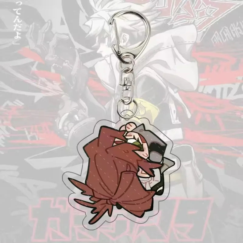 Gachiakuta Anime Acrylic Keychain – Zanka, Riyo, Jabber, Rudo & Enjin Cosplay Fan Gift Desk Decor Collectible