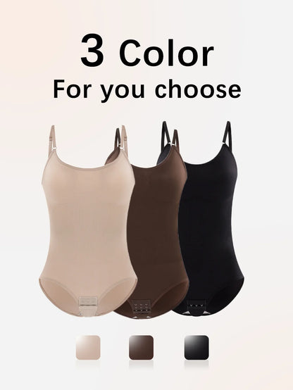 Women Seamless Shapewear Bodysuit - Sexy Slimming Butt Lifter Open Crotch Body Shaper for a Smooth Fit