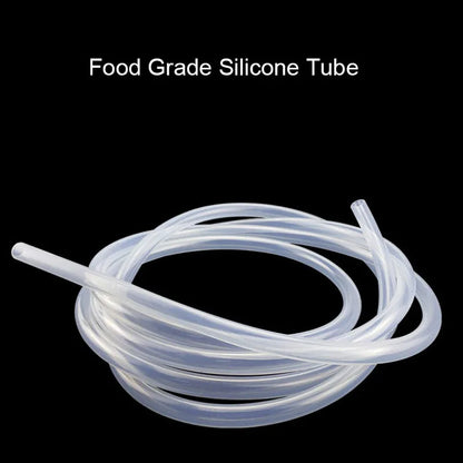 Silicon Aquarium Oxygen Pump Hose - 4x6mm, 1m/3m/5m/10m, Food Grade Tube for Fish Tank & Pond