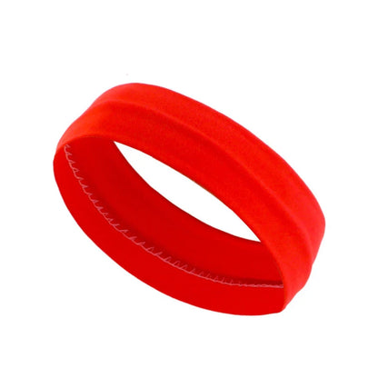 Summer Sports Headbands for Women – Solid Color Elastic Fitness, Yoga, and Running Bandanas, Stretch Makeup Hair Accessories 2023