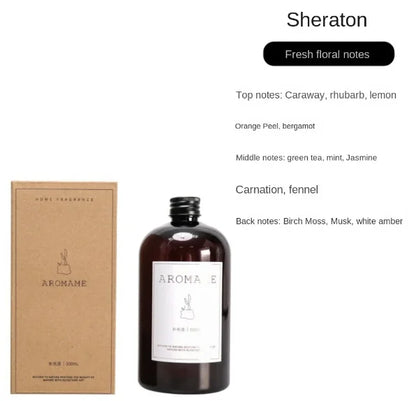 1000ml Burj Al Arab Reed Diffuser Oil - Long-Lasting Aromatherapy Fragrance for Home, Hilton & Shangri-La Hotels