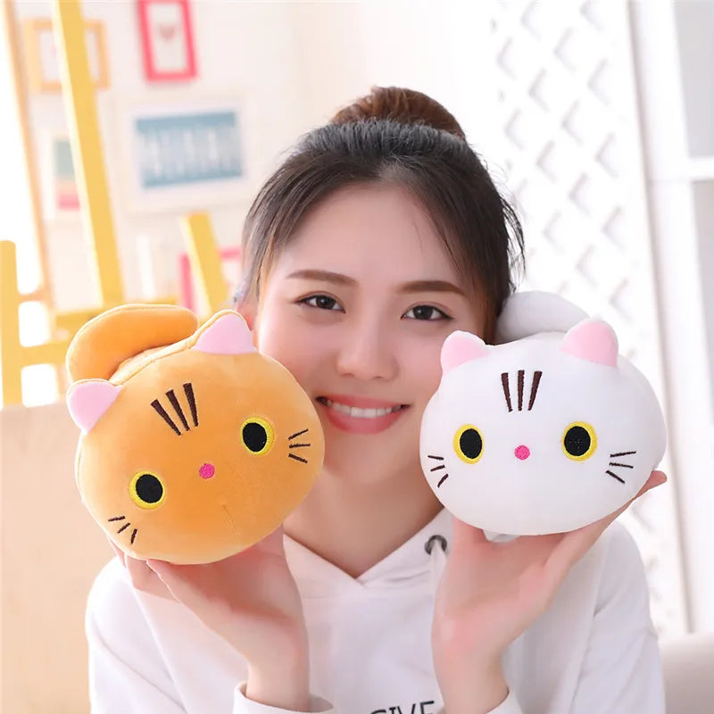 25CM Little Size Soft Animal Cartoon Pillow - Cute Cat Plush Toy, Stuffed, Lovely Kids Birthday Gift