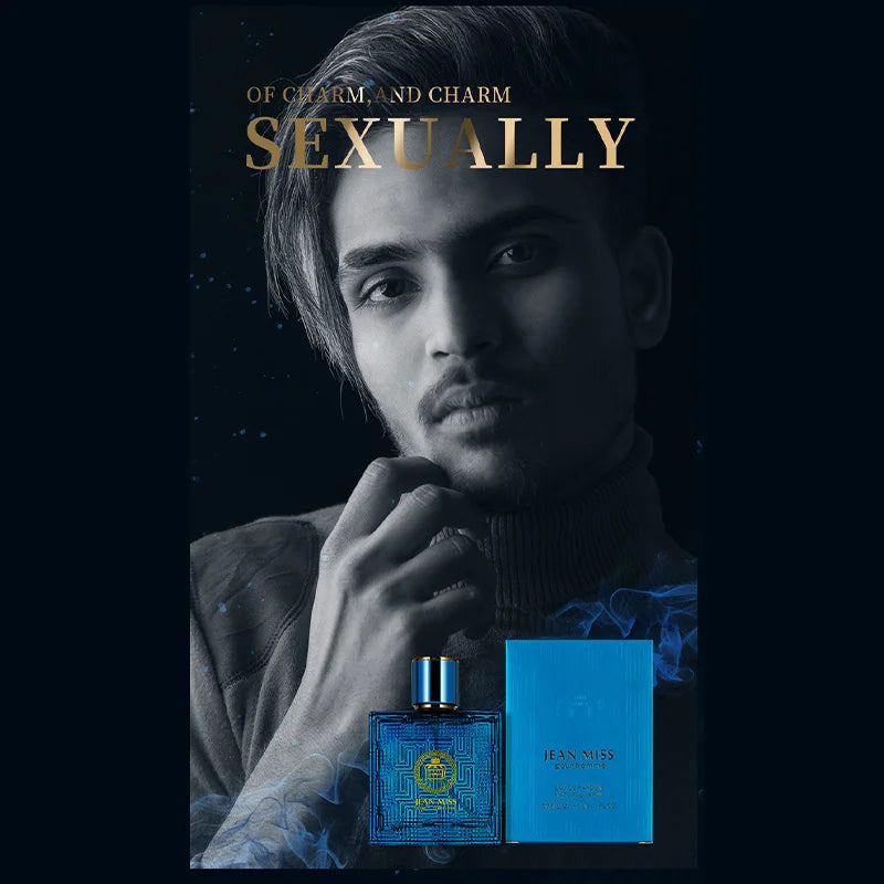 Men’s Eros Long-Lasting Ocean Scent Cologne – Fresh Fragrance to Attract Women