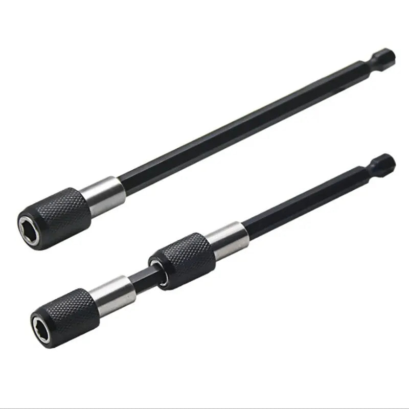 3PC Hexagonal Quick Release Self-locking Extension Rod Set - Electric Drill Driver Screwdriver Extension Tools
