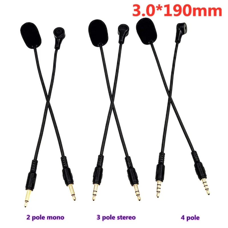 Lightweight 3.5mm Gaming Microphone Headset – Easy Install, Low Power Audio Mic for Gaming