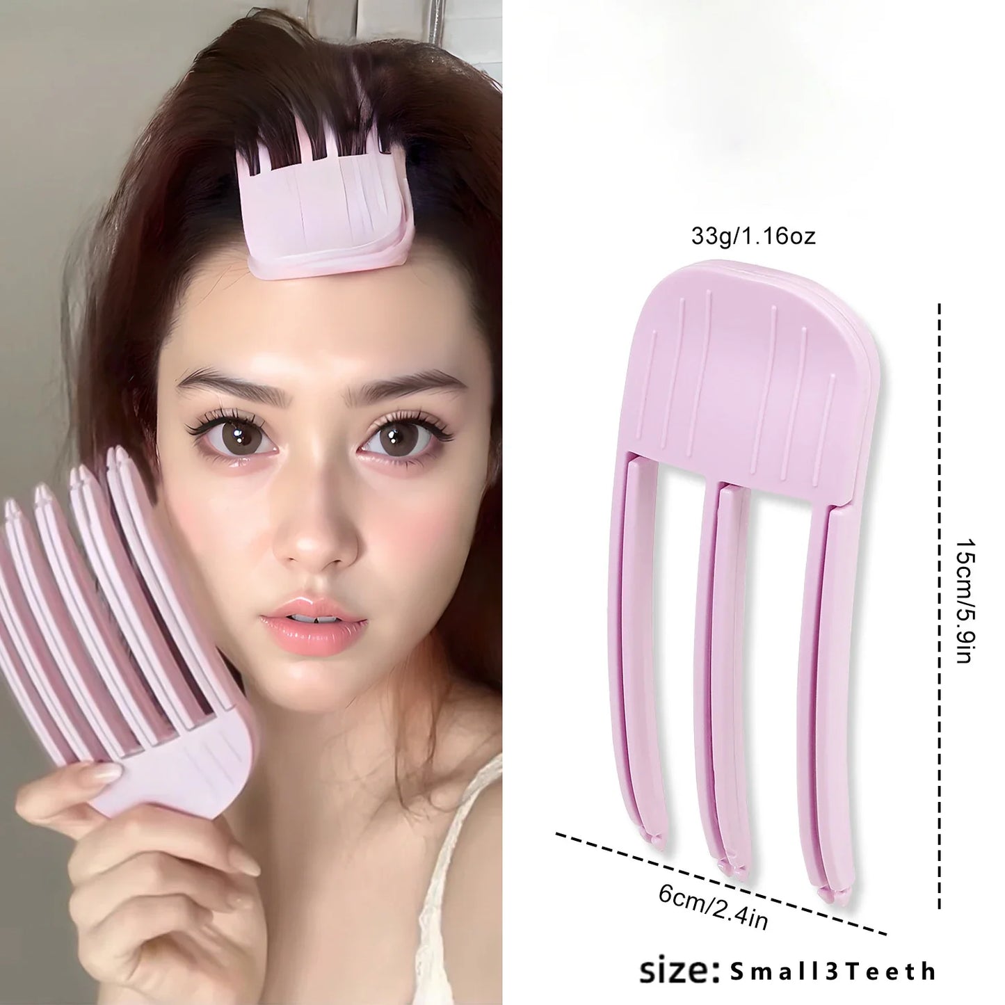 Fluffy Hairpin Curling Clips for Bangs | Volumizing Hair Roots & Fashionable Hair Rollers for Women