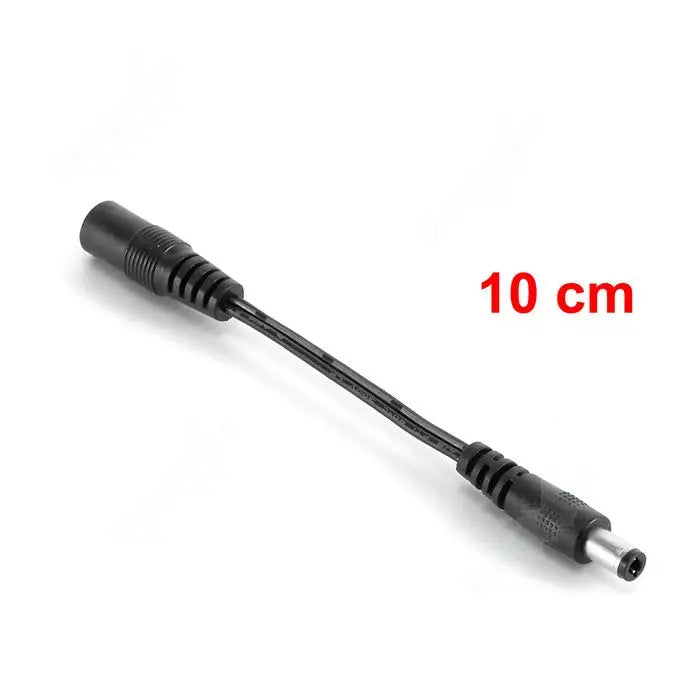 DC Power Extension Cable 5.5×2.1mm – 0.5M to 10M 22AWG Male to Female Cable for CCTV & LED Lights