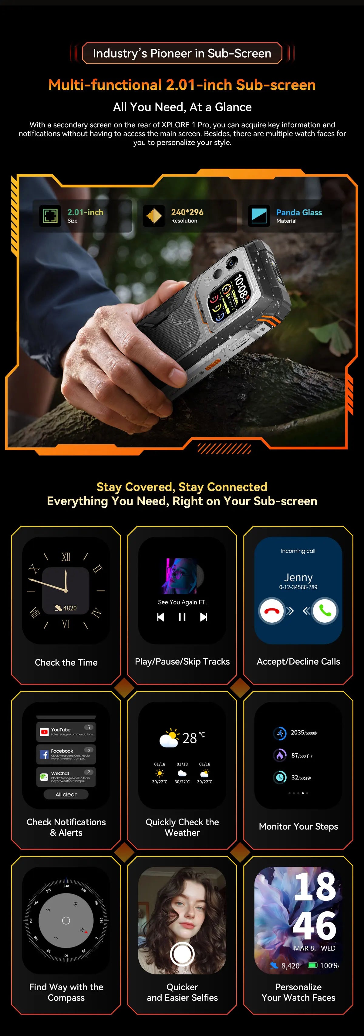 Blackview XPLORE 1 Pro Rugged Smartphone – Android 15, 6.78" 2.4K, 12GB+256/512GB, 20000mAh with FLIR Thermal Imaging