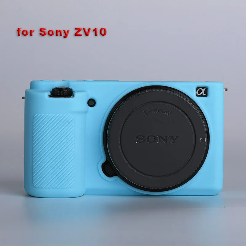 Sony RX100 ZV Series Silicone Camera Case - Soft Rubber Protective Body Cover Bag for RX100 III IV V VI VII ZV1 ZV-E10 Camera Protector